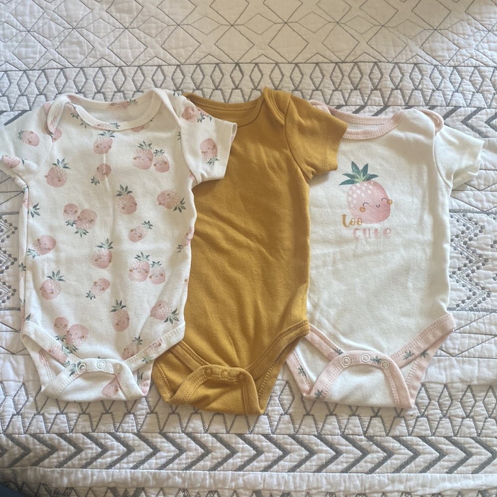 Kyle‎ & Deena Pineapple Onesies | 0-3, 3-6 Month Onesies